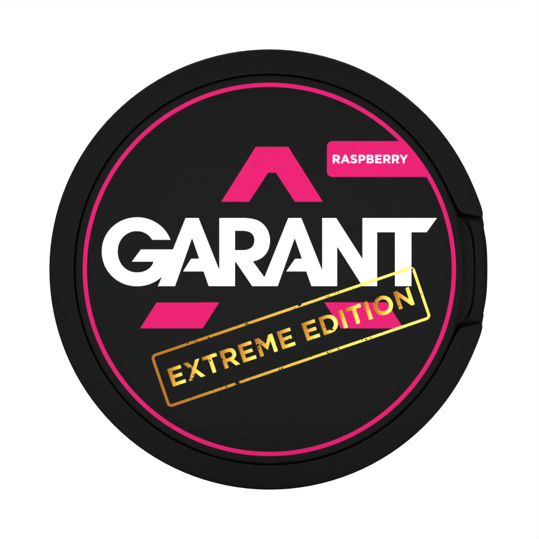 Raspberry 50mg Extreme Edition GARANT Nicotine Pouches