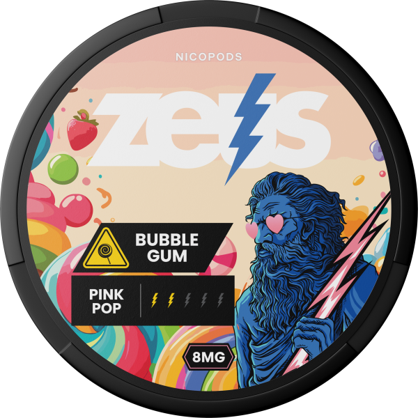 Bubble Gum 8mg Zeus