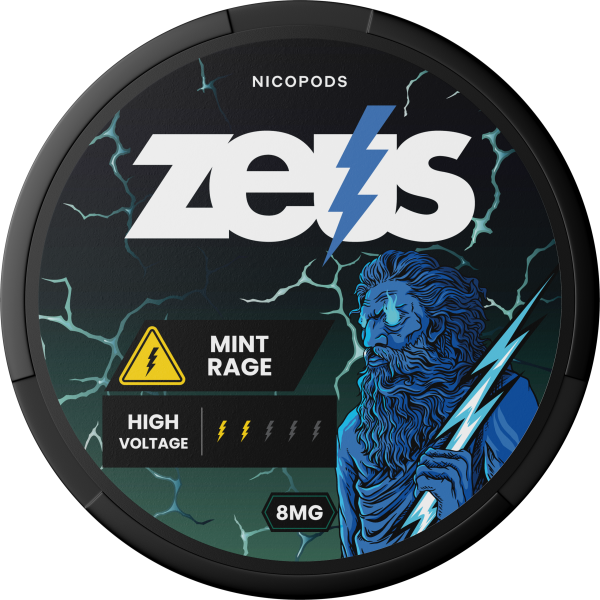 Mint Rage 8mg Zeus