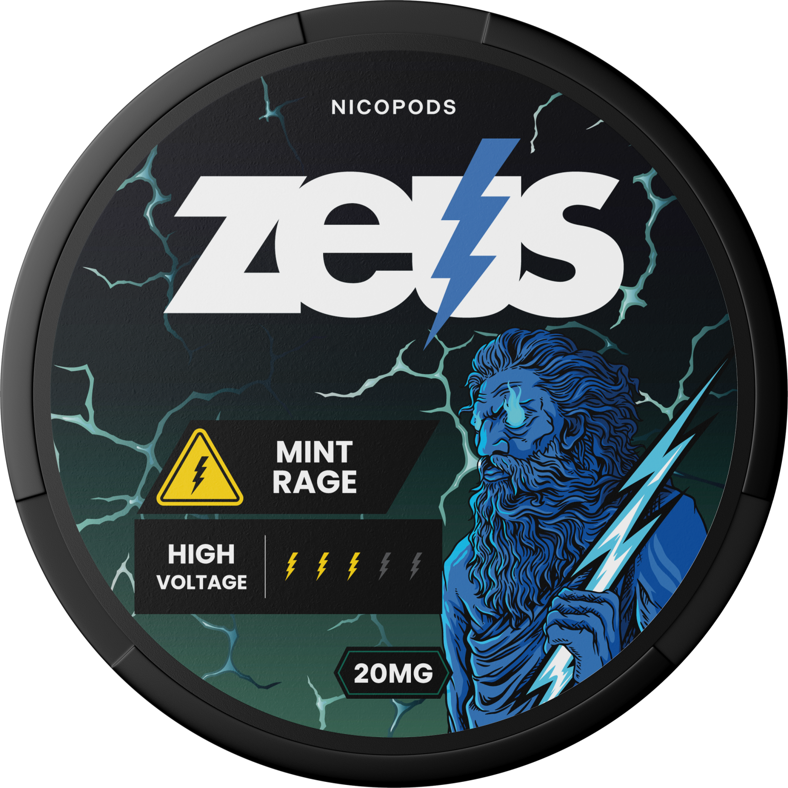 Mint Rage 20 mg Zeus nikotin tasakok