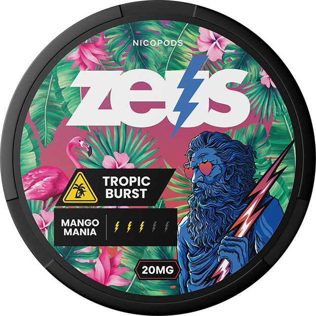 Tropic Burst 20 mg Zeus Nikotynowe saszetki