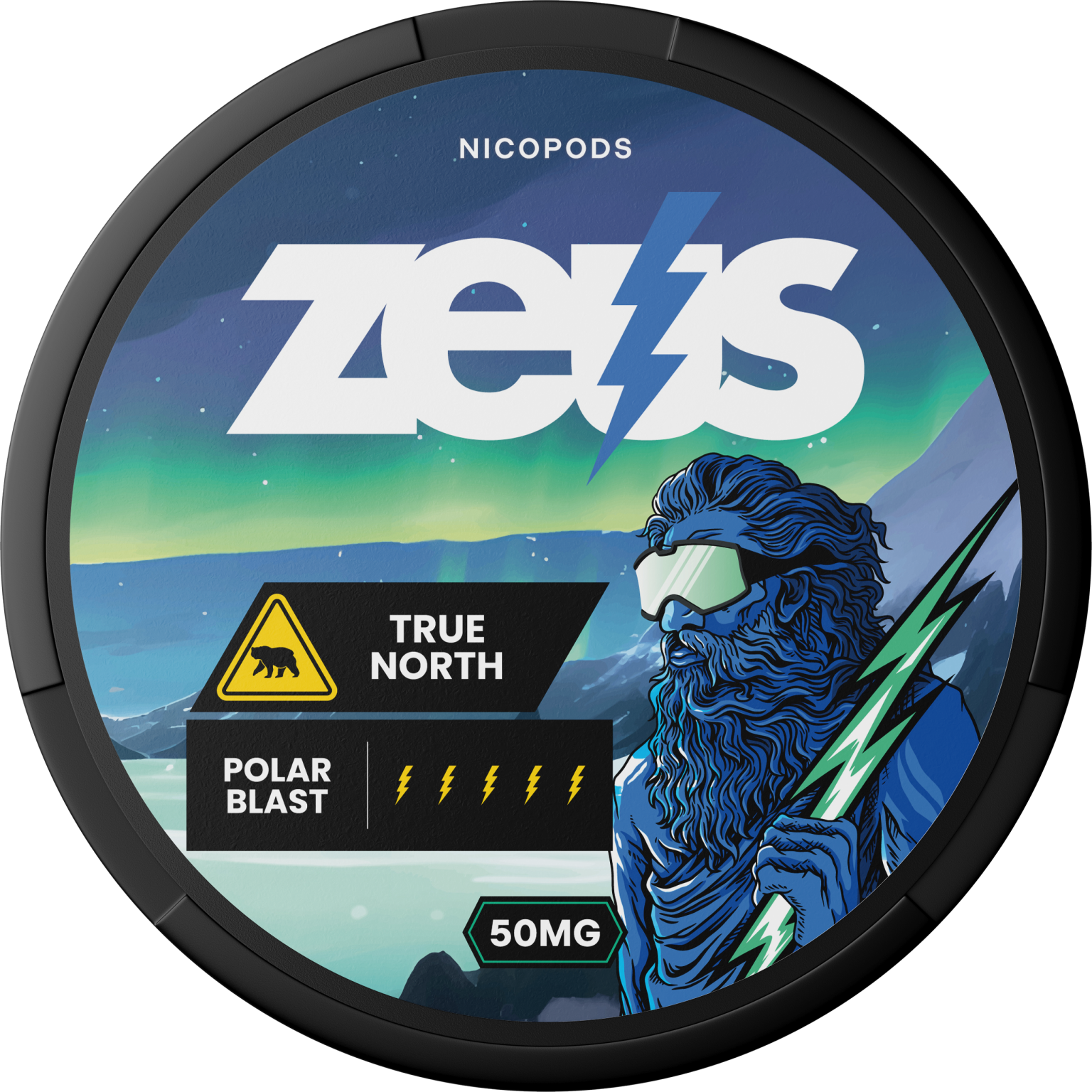 True North 50mg Zeus Nicotine Pouches