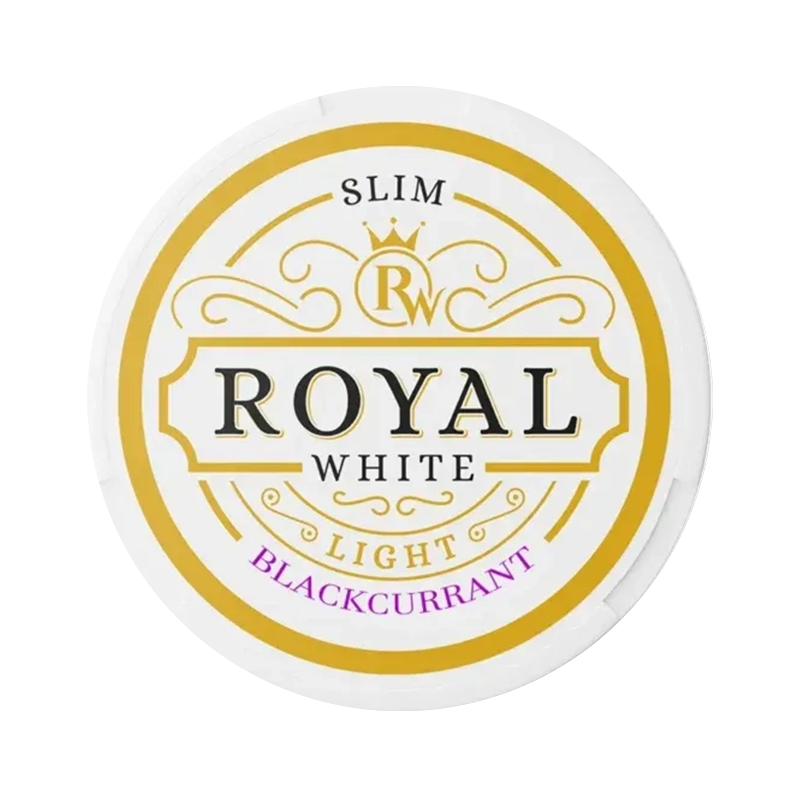 Černý rybíz 8 mg Royal White nikotinové sáčky