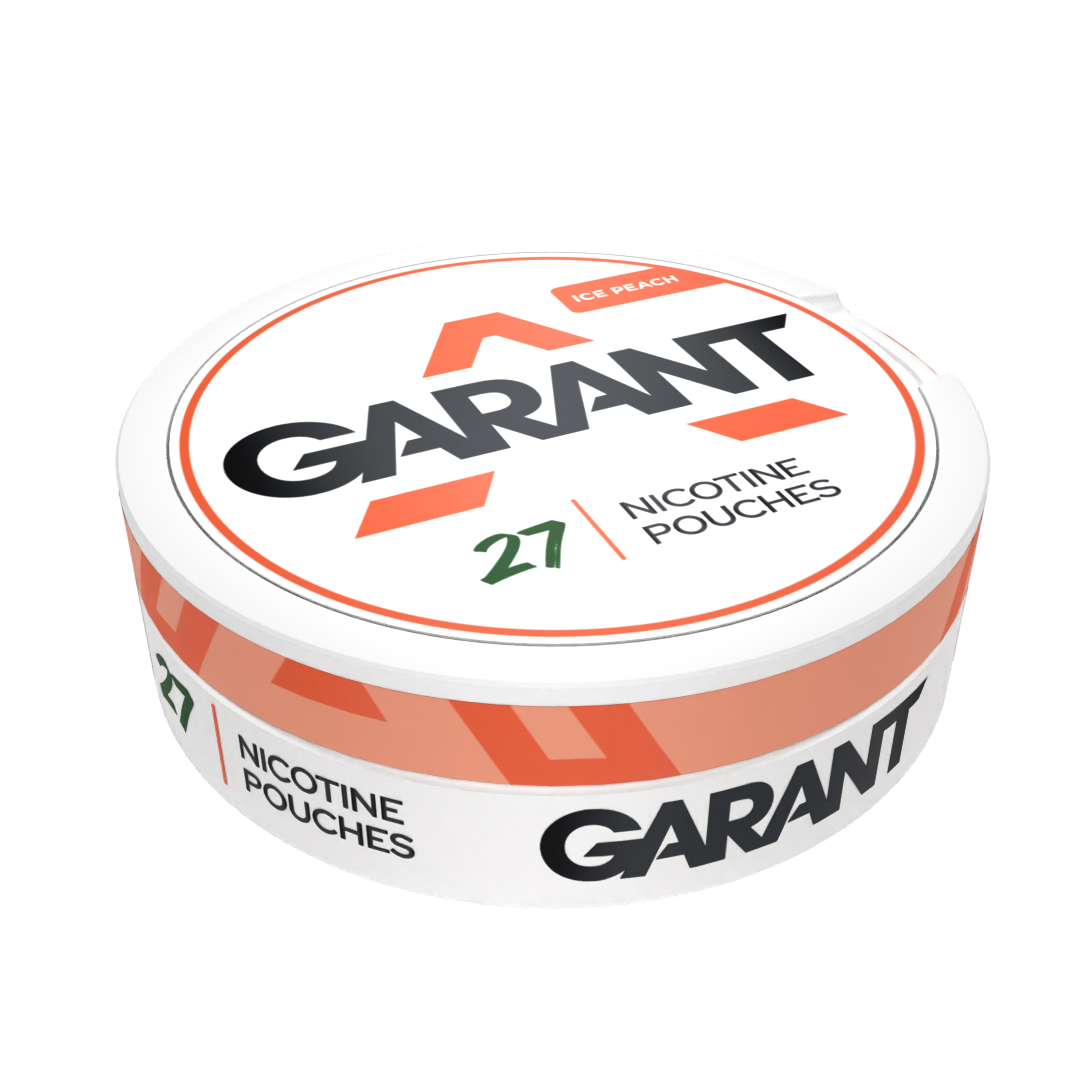 Ice Peach 20mg GARANT Nicotine Pouches
