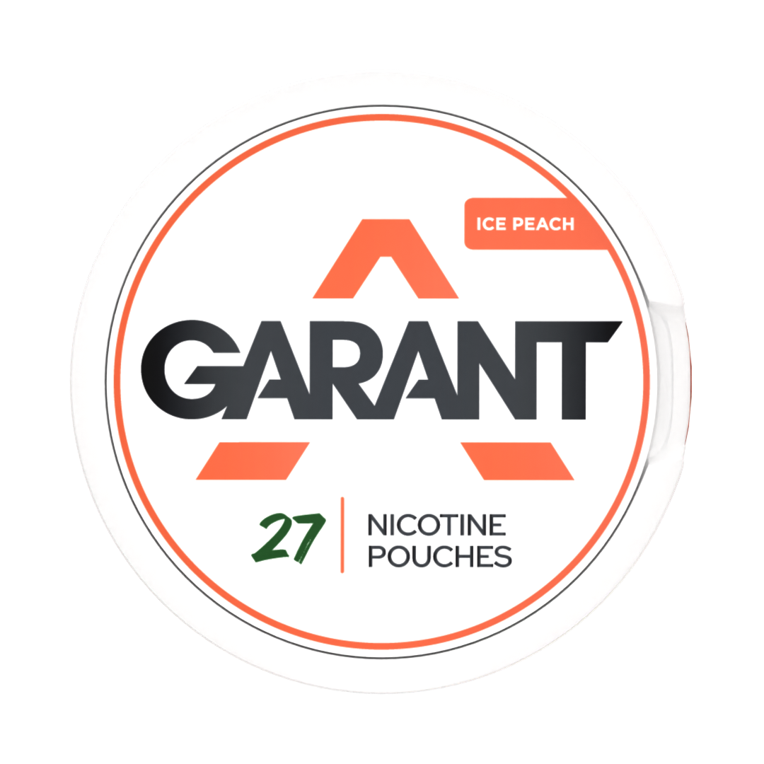 Ice Peach 11mg GARANT Nicotine Pouches