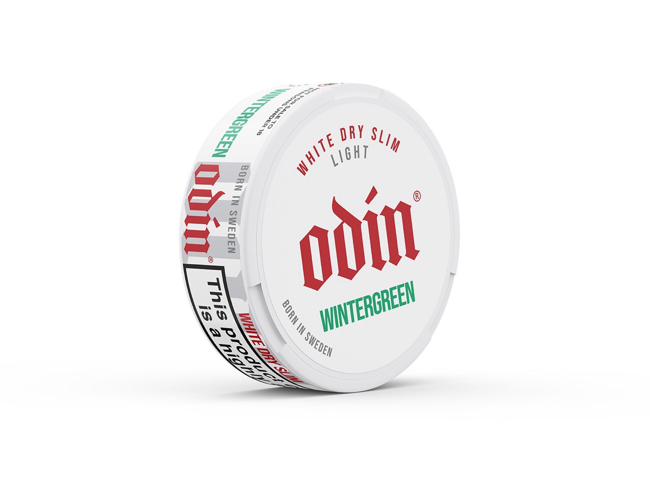 Wintergreen 8mg ODIN Nicotine Pouches