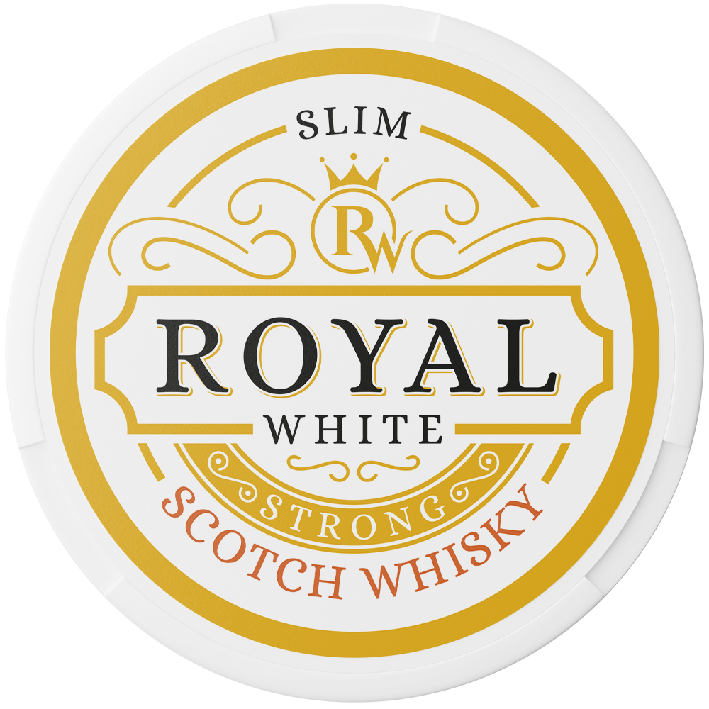 Vrecká s nikotínom Scotch Whiskey 8 mg Royal White
