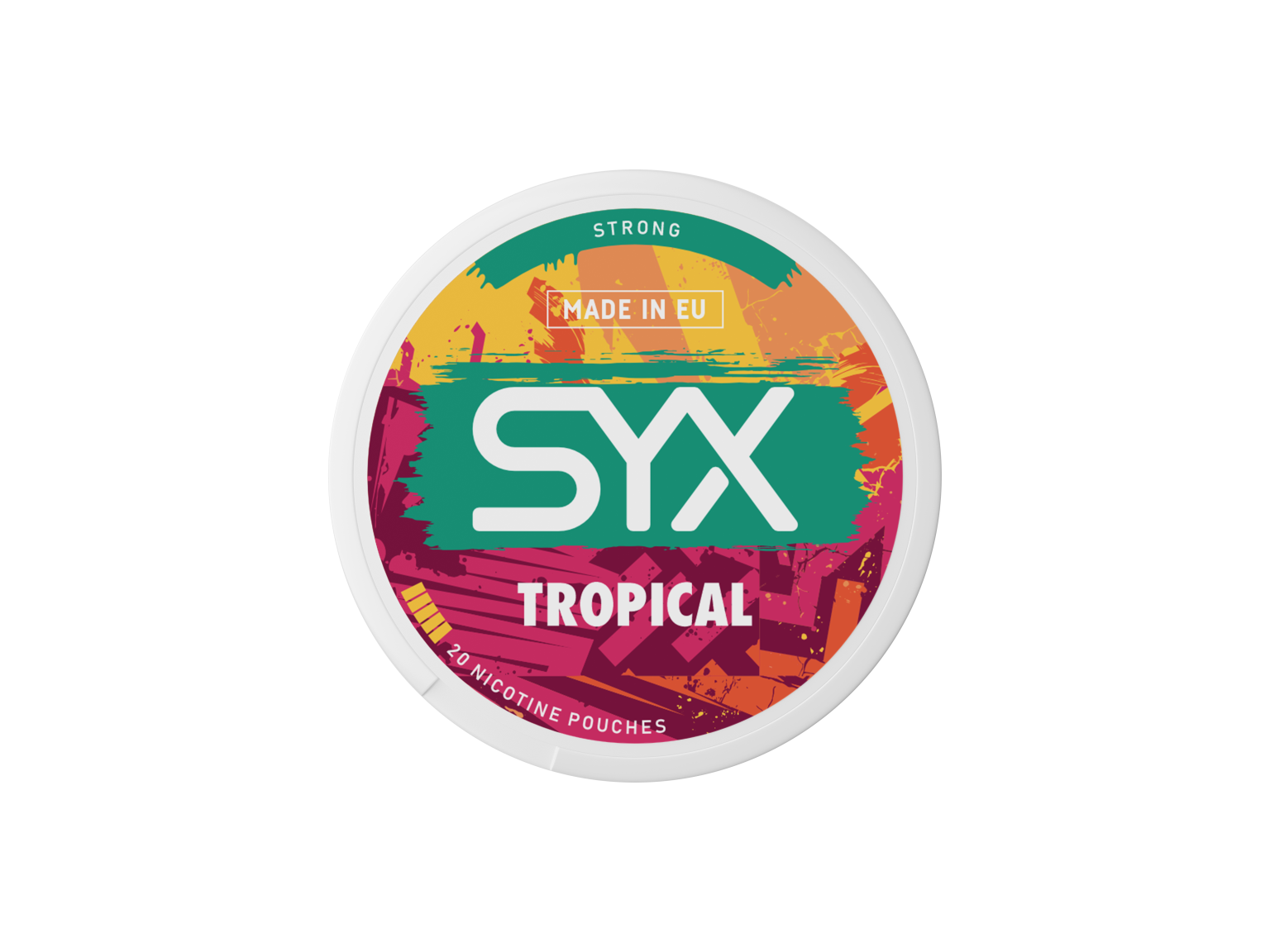 Tropické nikotínové vrecúška SYX 16 mg