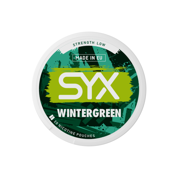 Winter Green 4 mg SYX nikotinové sáčky