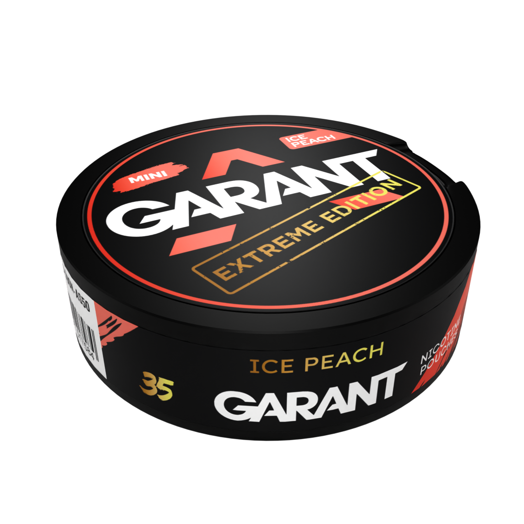 Ice Peach 50mg MINI GARANT Nicotine Pouches
