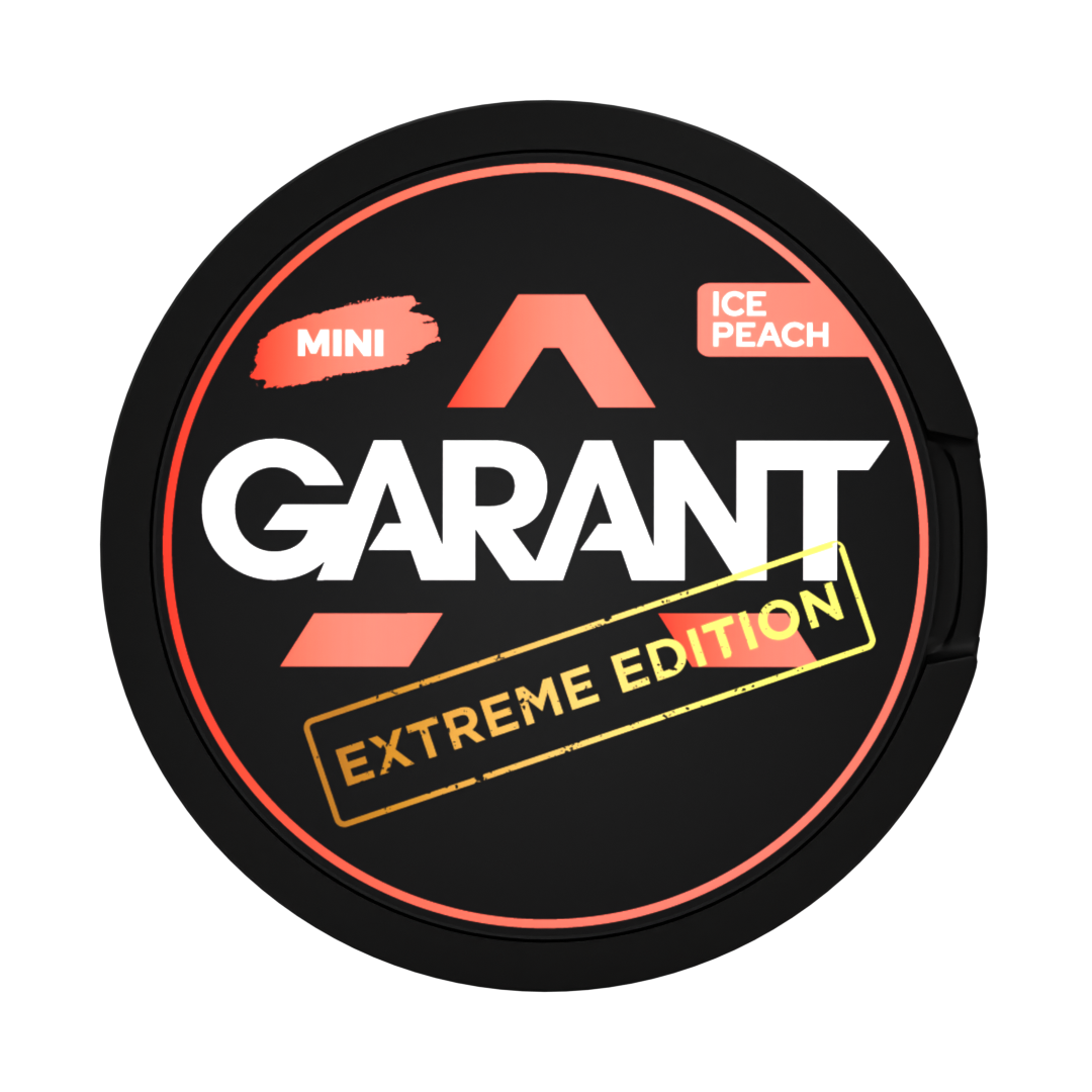 Ice Peach 50mg MINI GARANT Nicotine Pouches