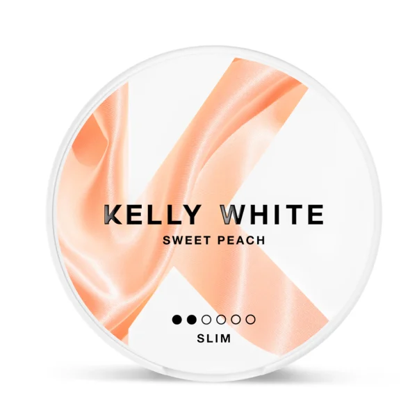 Sweet Peach 12mg Strong Kelly White Nicotine Pouches