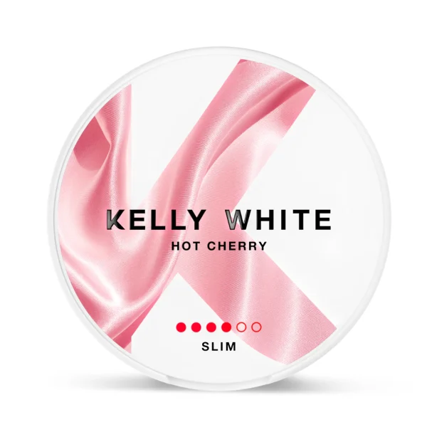 Hot Cherry 8mg Kelly White Nicotine Pouches