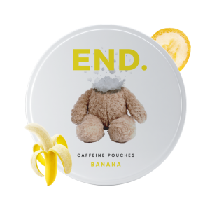 Banana 100mg END Caffeine Pouches
