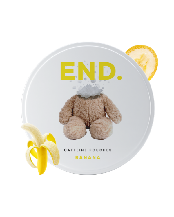 Banana 100mg END Caffeine Pouches