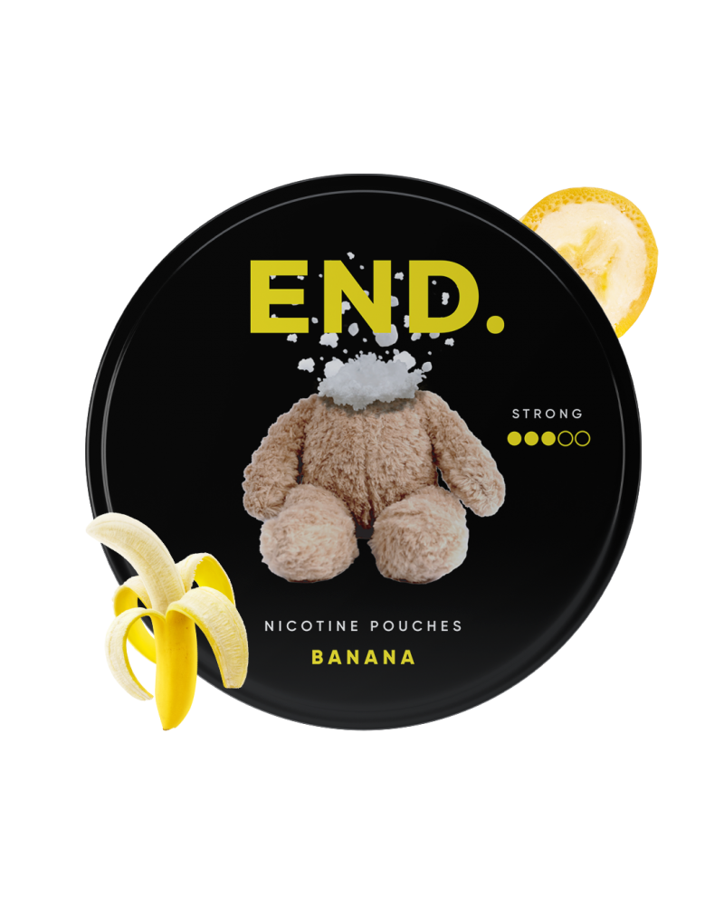 Saszetki nikotynowe Banana 20 mg END