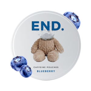 Blueberry 100mg END Caffeine Pouches