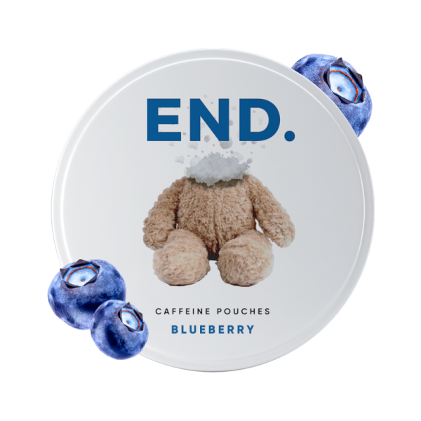 Blueberry 100 mg END koffeintartalmú tasakok