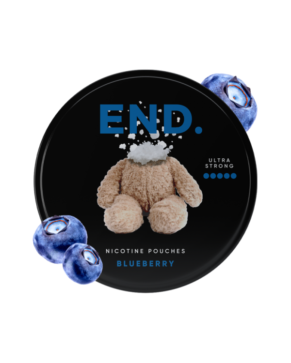 Blueberry 50mg END Nicotine Pouches