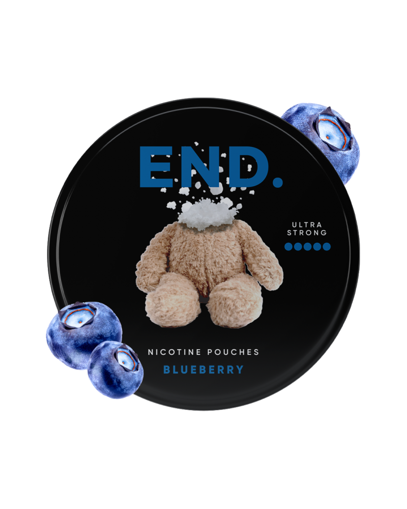 Saszetki nikotynowe Blueberry 30 mg END
