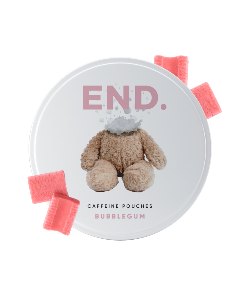 Bubblegum 100 mg END – saszetki z kofeiną