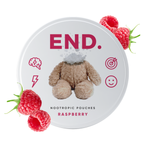 Raspberry Day END Nootropic Pouches