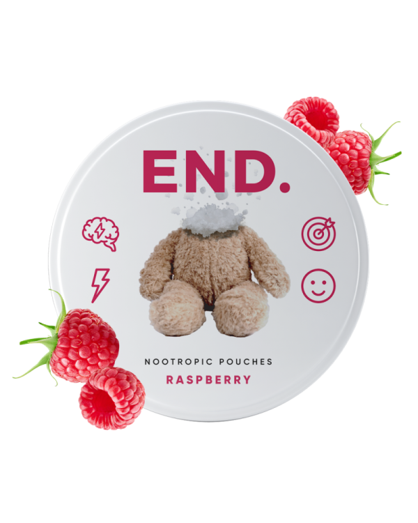 Raspberry Day END Nootropic Pouches