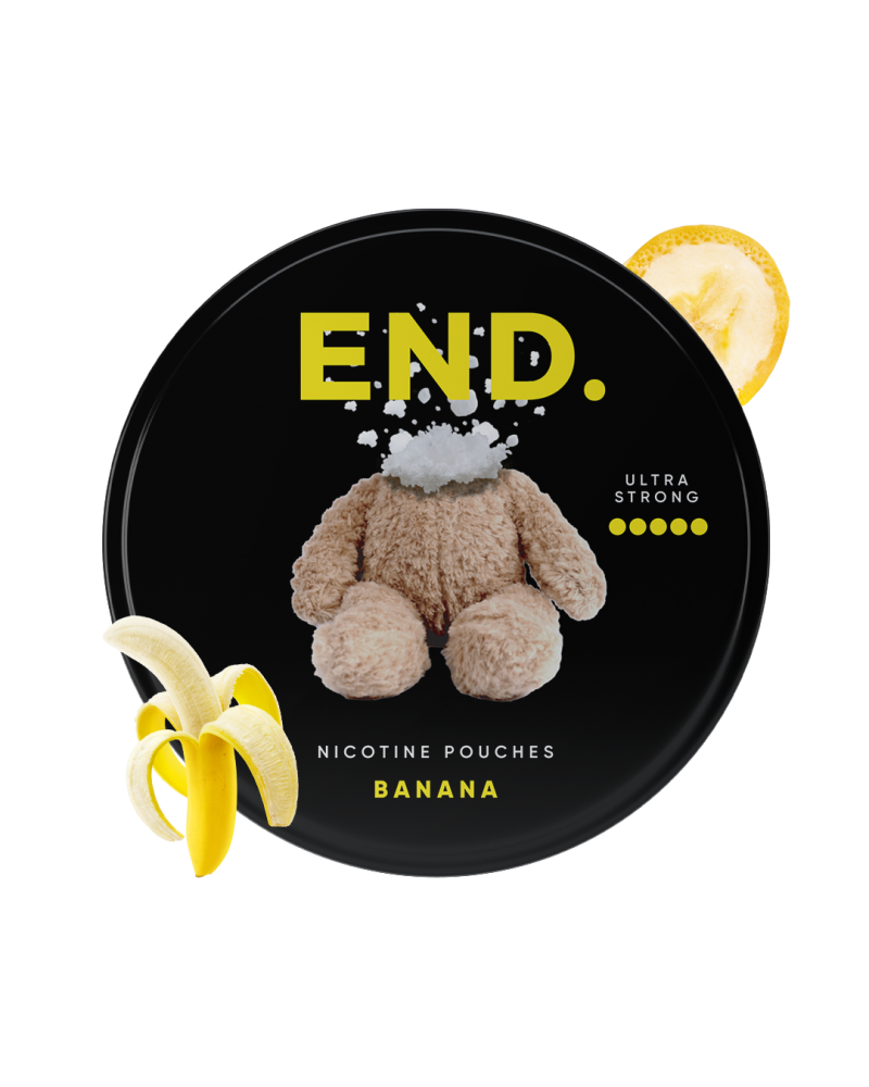 Saszetki nikotynowe Banana 30 mg END