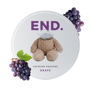 Grape 100mg END Caffeine Pouches