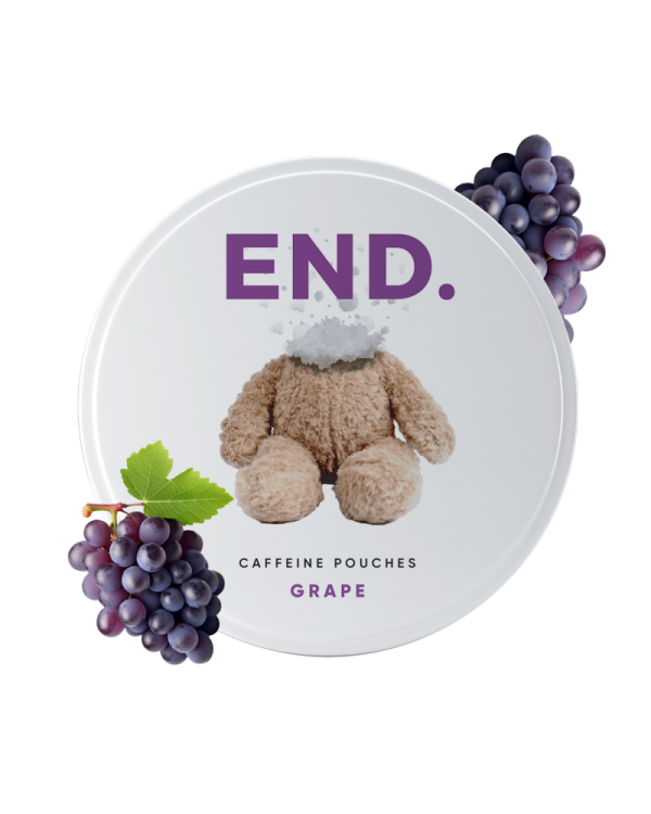 Grape 100mg END Caffeine Pouches