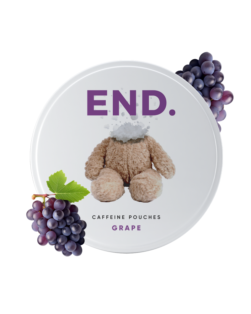 Grape 100 mg END – saszetki z kofeiną