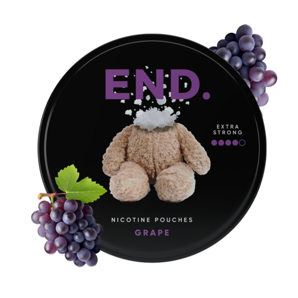 Grape 20mg END Nicotine Pouches