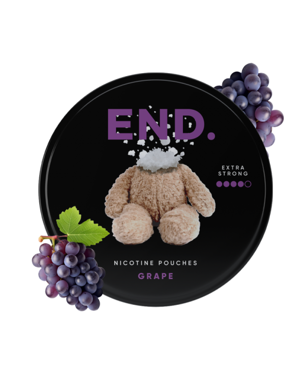 Grape 20mg END Nicotine Pouches