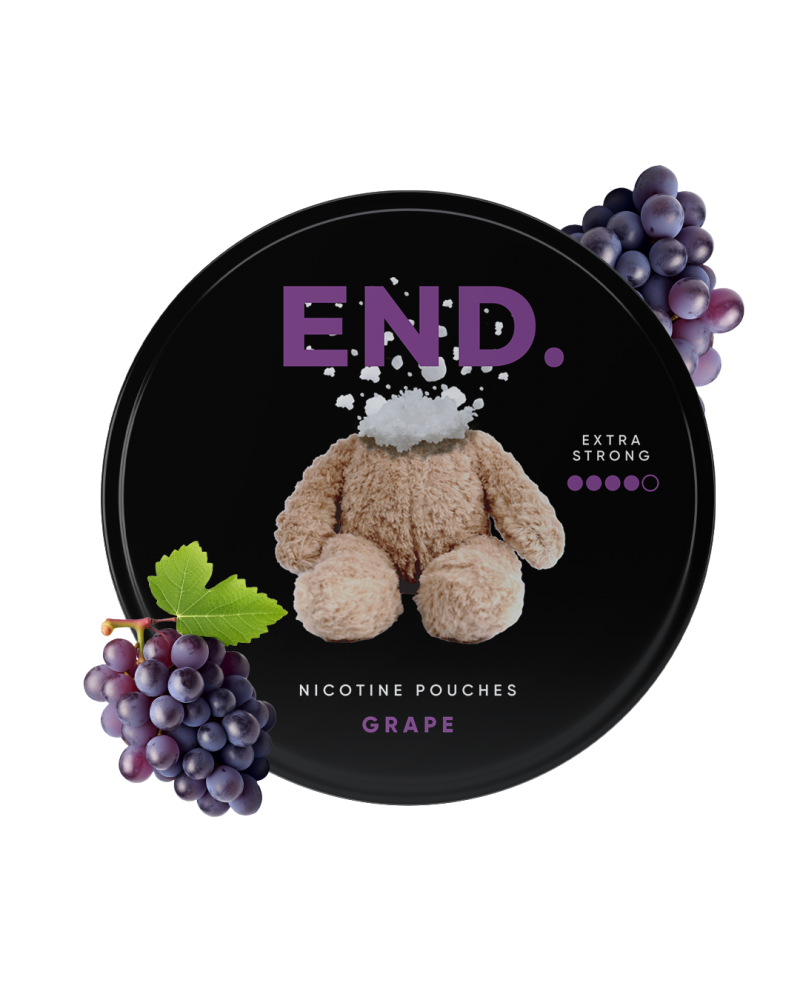 Grape 20 mg – saszetki nikotynowe END