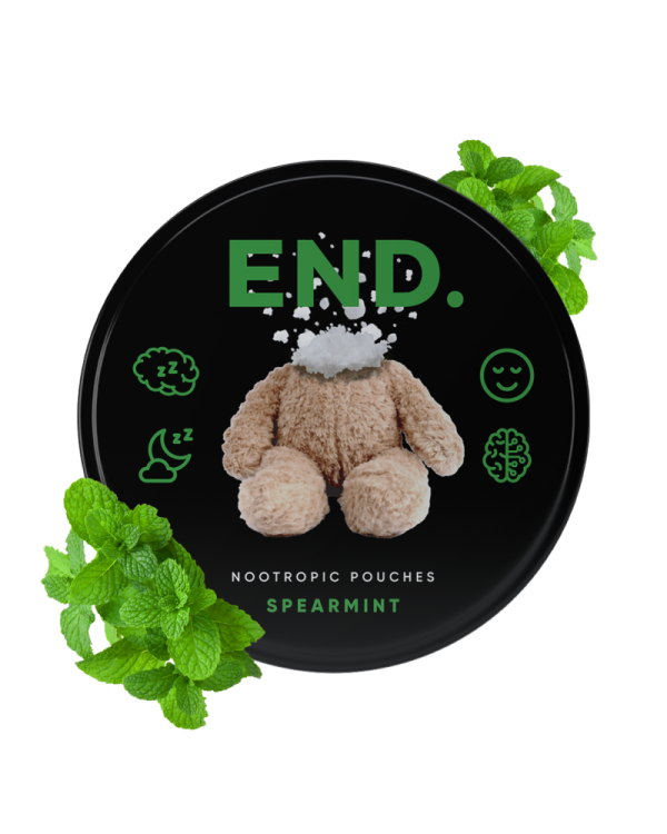 Spearmint Night END Nootropic Pouches