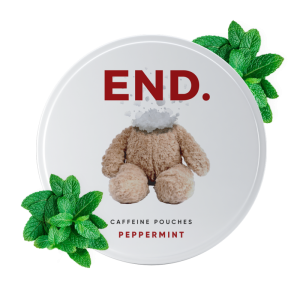 Peppermint 100mg END Caffeine Pouches