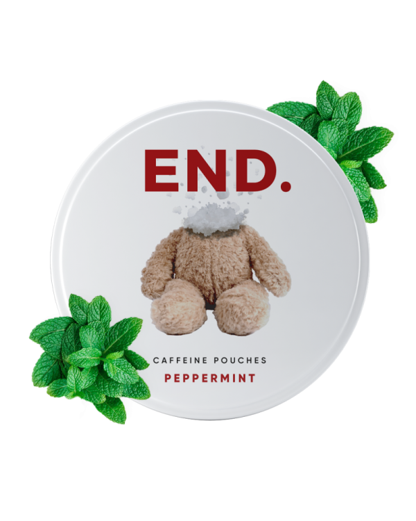 Peppermint 100mg END Caffeine Pouches