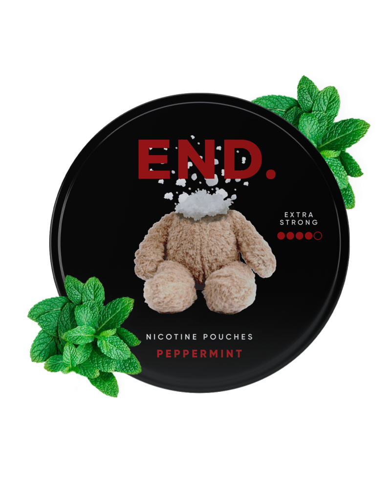 Peppermint 30mg END Nicotine Pouches