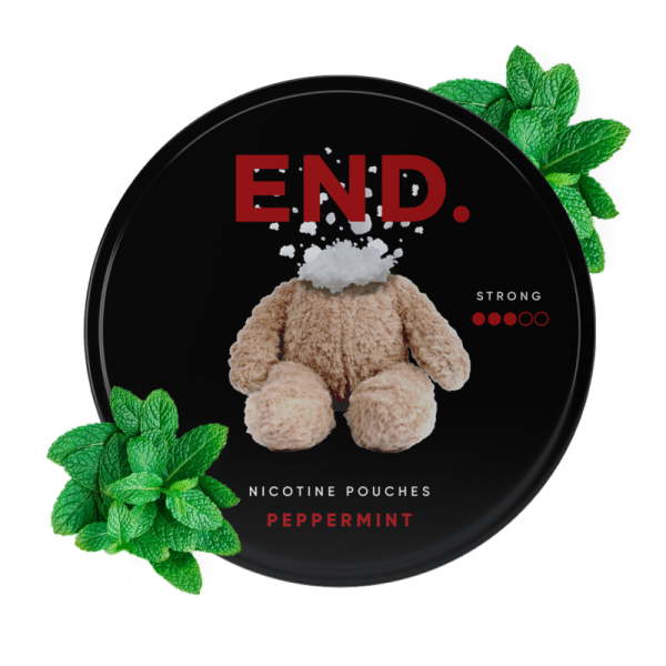 Mátové nikotinové sáčky END, 20 mg