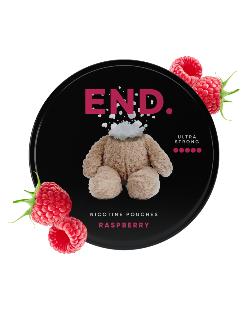 Saszetki nikotynowe Raspberry 50 mg END