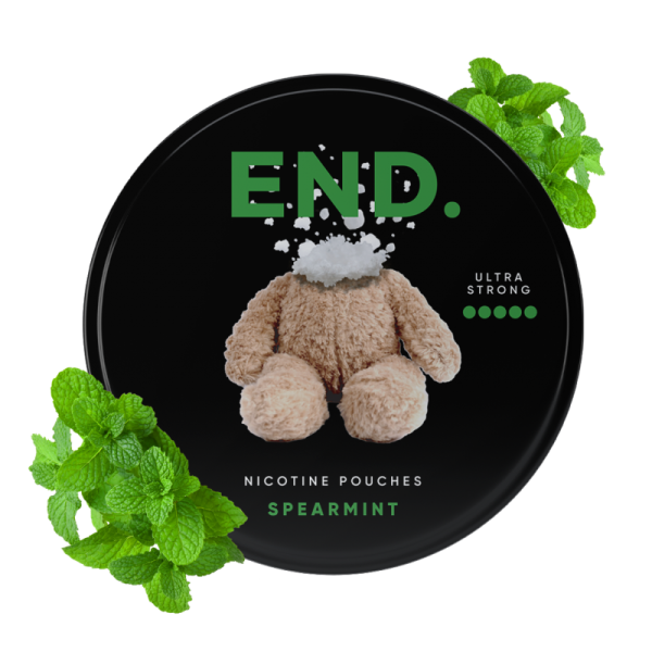 Spearmint 50mg END Nicotine Pouches