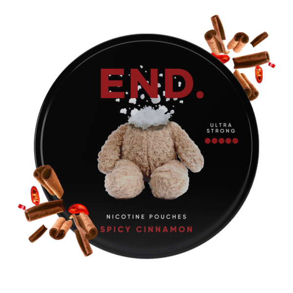 Spicy Cinnamon 50mg END Nicotine Pouches