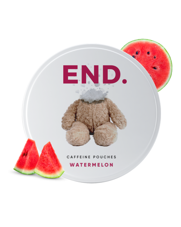 Watermelon 100mg END Caffeine Pouches