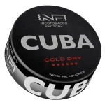 Cold Dry 66 mg CUBA – czarne saszetki z nikotyną