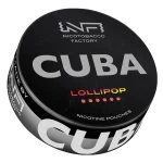 Lollipop 66 mg CUBA – czarne saszetki z nikotyną