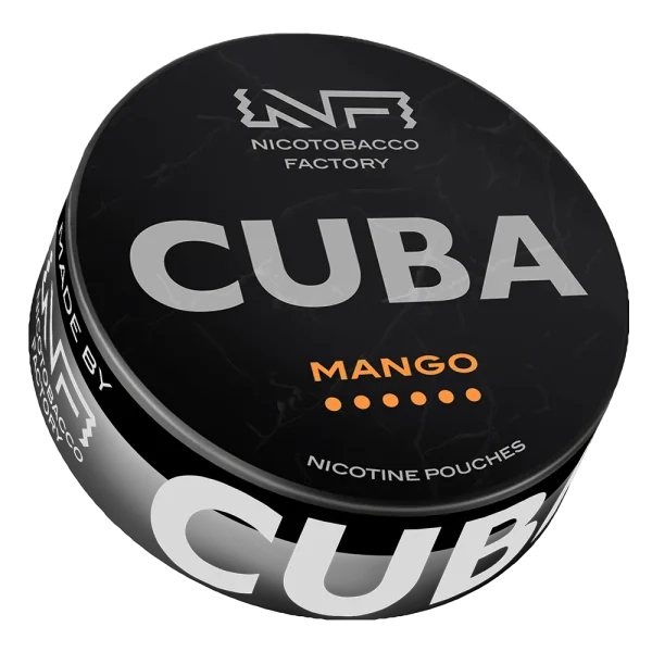 Mango 66 mg CUBA – czarne saszetki z nikotyną