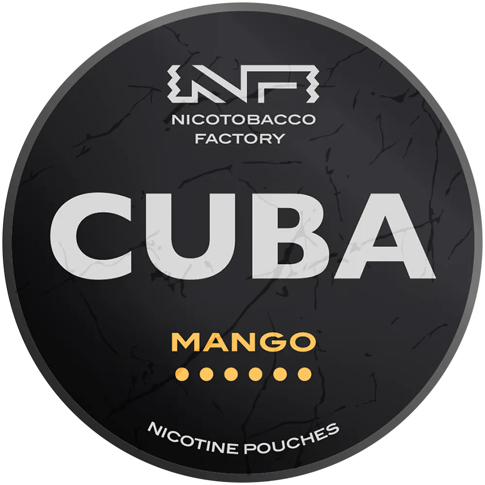 Mango 66 mg CUBA Black – nikotinové sáčky