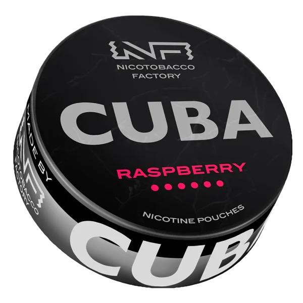 Raspberry 66 mg CUBA Black – saszetki z nikotyną