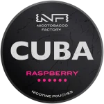 Raspberry 66 mg CUBA Black nikotinposer