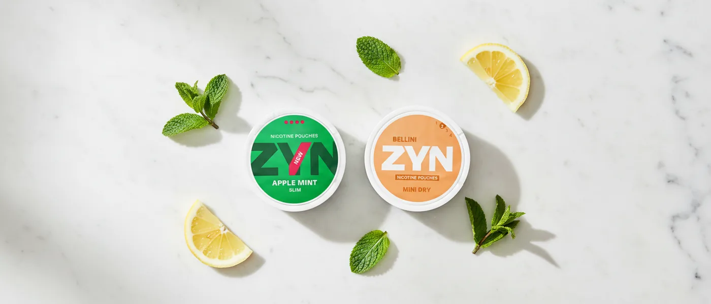 Puszki ZYN Slim i Mini o smakach Cool Mint i Citrus